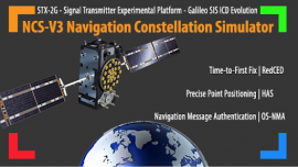 FINAL PRESENTATION ON 16/02/2022! NAVISP INDUSTRY DEVELOPS SIGNAL SIMULATOR WITH MOST RECENT GALILEO SIGNAL ADVANCES. PLEASE REGISTER FOR THE WEBINAR EL2-061 "GNSS SIGNAL TRANSMITTER EXTENSION FOR SCALABLE SIGNAL GENERATION (STX2G)"