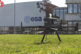 DRONES DEPLOYED AS BEACONS. PLEASE REGISTER FOR THE FINAL PRESENTATION OF NAVISP EL1-018 "LOW-RF FAST DEPLOYABLE SYSTEMS FOR EMERGENCIES IN DIFFICULT ENVIRONMENTS"