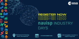 THE NAVISP INDUSTRY DAYS ARE BACK - REGISTER NOW!