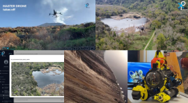 Rescue drones chart interiors of Italian volcanoes